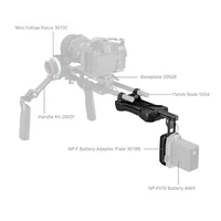 Smallrig Universal Shoulder Pad with 15 mm Dual Rod Clamp - Detailfarbe: Schwarz