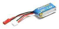 FliteZone RC-Akku LiPo 250 mAh 7.4 V 35C - Akkutyp: Lithium-Polymer (LiPo) - Spannung: 7.4 V - Anwendungsbereich: Flugmodelle - Akkukapazität: 250 mAh - Breite: 25 mm - Balancer-Anschluss: JST-XH