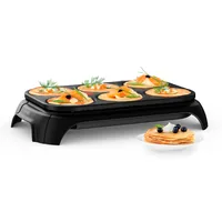 Tefal Crêpe Maker Party PY55E8 - Detailfarbe: Schwarz - Leistung: 1000 W - Motive: Kreis