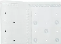 Diaqua 81100013 tappetino da bagno e adesivo antiscivolo Tappetino da bagno antiscivolo Bianco