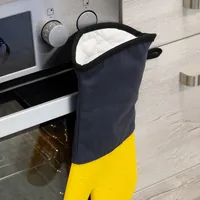 Lurch Küchenhandschuh Gelb/Schwarz - Grösse: One-Size - Detailfarbe: Gelb - Schwarz - Material: Silikon - Anwendungsbereich: Küche