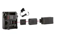 Kraftwerk Arbeitsleuchte LED 5000 - Anwendungsbereich: Bau - Werkstatt - Produkttyp: Akku-Leuchte - Betriebsart: Akkubetrieb - Akkusystem: CAS Cordless Alliance System - Zusätzliche Ausstattung: Variable Farbtemperatur - Detailfarbe: Grau