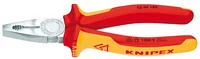 Knipex Kombizange 160 mm 1000 V verchromt - Typ: Kombizange - Länge: 160 mm