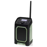 Imperial DAB+ Radio Dabman OR 5 Schwarz/Grün - Widerstandsfähigkeit: IP65 - Radio Tuner: DAB+ - FM - Stromversorgung: Akkubetrieb - Detailfarbe: Grün - Schwarz - Streaming Formate: Keine - Ausstattung: Display - Equalizer - Schlummerfunktion - Senderspeic