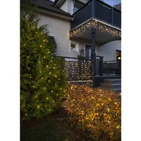 STAR TRADING System Decor LED-Vorhang 1m 12.495-47 Extra, schwarz, 2m