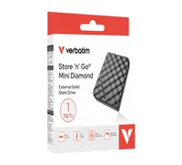 Verbatim Store 'n' Go Mini Diamond 1 TB USB tipo-C 3.2 Gen 2 (3.1 Gen 2) Nero