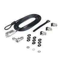 StarTech.com Laptop/Desktop &amp; Peripheral Lock Kit, 9.8ft (3m)