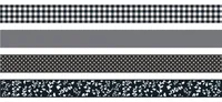 Heyda Washi Tape Colour Code Onyx Schwarz - Detailfarbe: Schwarz - Länge: 5 m - Set: Ja - Breite: 15 mm