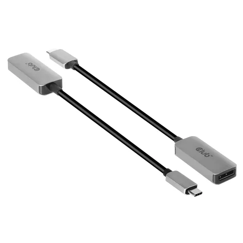 CLUB3D CAC-1567 USB graphics adapter 7680 x 4320 Pixel Schwarz, Silber