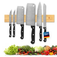 Exitoso 15814 knife block Magnetic strip knife block Bamboo