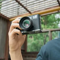 Smallrig L-Winkel mit Silikon-Griff für FUJIFILM X half - Detailfarbe: Grau