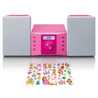 Lenco MC-013PK portable stereo system Digital 4 W FM Pink MP3 playback