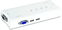 TRENDnet KVM 4-Port USB Switch Kit