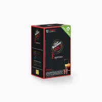 Caffè Vergnano Kaffeekapseln Espresso Cremoso 10 Stück - Entkoffeiniert: Nein - Produktionsland: Italien - Packungsgrösse: 10 Stück - Geschmacksrichtung: Keine - Getränkeart: Lungo - Espresso - Kaffeeart: Nespresso Kapseln