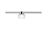 Paulmann LED Schienenspot URail Topa Dot, 5.2 W, 2700 K, Chrom/ Klar - Leuchten Kategorie: Spot - Betriebsart: Netzbetrieb - Lampensockel: LED fest verbaut - Smart Home: Nein - Farbtemperatur Kelvin: 2700 K - Lichtfarbe: Warmweiss (WW)