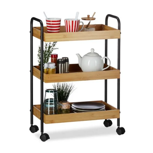 Relaxdays 10021565 food service cart