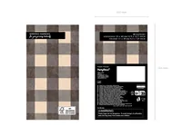 PartyDeco SPR1 paper napkins Brown 20 pc(s)