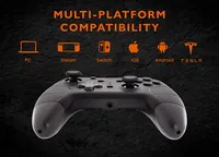 Deltaco Gaming GAM-183 Gaming Controller Black Bluetooth/USB Joystick + engine control lever Nintendo Switch