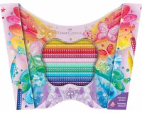 FABER-CASTELL Farbstifte Geschenkset 201971 Sparkle Schmetterling 20 Stk.
