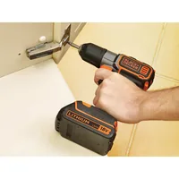 Black & Decker ASD18K-QW drill Keyless Black, Orange