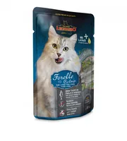 Leonardo Cat Food Nassfutter Forelle & Catnip, 85 g - Tierbedürfnis: Haut & Fell - Geschmacksrichtung: Fisch - Zertifikate: Keine Zertifizierung - Fleischsorte: Forelle - Packungsgrösse: 85 g - Futtereigenschaft: Getreidefrei - Ohne künstliche Zusätze - G