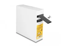 Delock Schrumpfschlauch Box mit Innenkleber 5 m x 20 mm Schwarz - Detailfarbe: Schwarz - Länge: 5 m - Durchmesser: 20 mm - Material: Polyolefin