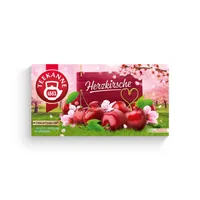 Teekanne Teebeutel Herzkirsche 20 Stück - Teesorte/Infusion: Früchtetee - Zertifikate: Keine Zertifizierung - Packungsgrösse: 20 Stück - Fairtrade: Nein - Teeform: Teebeutel - Bio: Nein