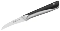 Tefal Schälmesser Jamie Oliver 7 cm, Schwarz - Typ: Schälmesser - Klingenmaterial: Edelstahl - Griffmaterial: Edelstahl - Inklusive Messerblock: Nein - Set: Nein - Klingenschliff: Glatter Schliff