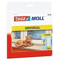 TESA tesamoll 6 m Door/Window Seal foam Self-adhesive Transparent