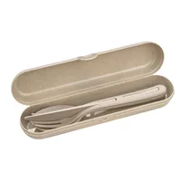 koziol Klikk Ready flatware set 3 pc(s) Sand