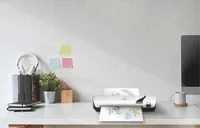 GBC Laminiergerät Inspire+ A4, 125 µm - Aufheizzeit: 4 min - Laminierverfahren: Kalt- und Heisslamination - Ausstattung: 1 Knopf-Bedienung - Maximale Folienstärke: 125 µm - Medienformat: A4 - Set: Nein