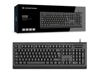 CONCEPTRONIC USB Tastatur Smart ID-Kartenleser Layout IT sw