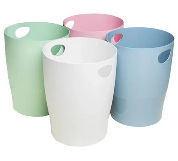 Exacompta Papierkorb Ecobin AutentiK, 15 l, Salbeigrün - Fassungsvermögen: 15 l - Höhe: 33.5 cm - Anzahl Behälter: 1 - Material: Recycling-Kunststoff - Detailfarbe: Salbeigrün - Form: Rund