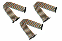 kabelmeister Jumper Wire 40-Pin Bu-Bu 3er-Set 40cm