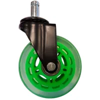 LC-Power Gaming Stuhlrollen 5er Set Grün - Detailfarbe: Grün