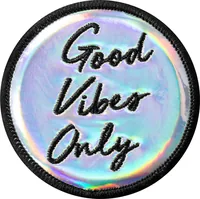 LAUT MAGMOJI BADGE Good Vibes Only compatible with MagSafe