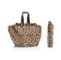Reisenthel Tasche Easyshopping Leo Macchiato - Breite: 32.5 cm - Detailfarbe: Braun - Material: Polyester - Höhe: 38 cm - Länge: 51 cm