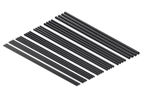 Delock Schrumpfschlauch 28er-Set, 20 cm Schwarz - Detailfarbe: Schwarz - Länge: 0.2 m - Durchmesser: 3 mm - 3.5 mm - 2 mm - 4 mm - 1.5 mm - 5 mm - Material: Polyolefin