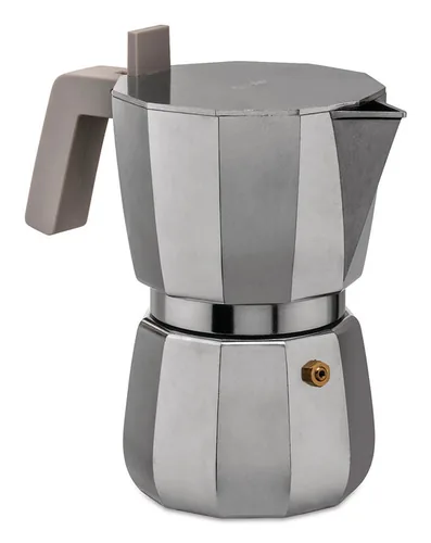 Alessi Mokka Espressomaschine DC06/1 silber