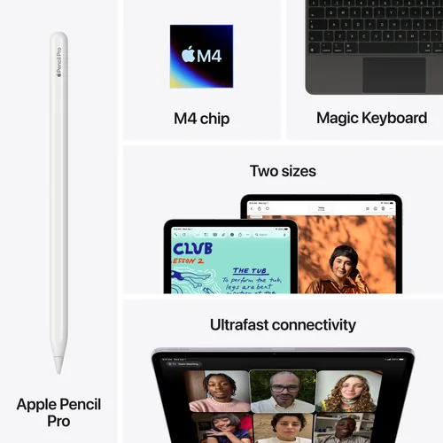 Apple iPad Air 5G Apple M LTE-TDD & LTE-FDD 128 Go 33 cm (13") 12 Go Wi-Fi 7 (802.11be) iPadOS 26 Violet