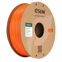 eSun Filament ABS+ HS Orange 1.75 mm 1 kg - Material: ABS (Acrylnitril-Butadien-Styrol) - Detailfarbe: Orange - Gewicht: 1 kg - Durchmesser: 1.75 mm - Materialeigenschaften: Standard