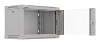 LANBERG 19"" 6U 540x350 Wandgehäuse Glastür FlatPack gr