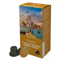 Italian Coffee Kaffeekapseln Delizio Venezia Cremesso 16 Stück - Entkoffeiniert: Nein - Produktionsland: Italien - Packungsgrösse: 16 Stück - Geschmacksrichtung: Keine - Getränkeart: Espresso - Café Crème - Kaffeeart: Delizio-Kapseln