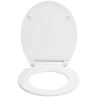 diaqua® Toilettensitz Plain Weiss - Detailfarbe: Weiss - Breite: 37.1 cm - Länge: 44.4 cm