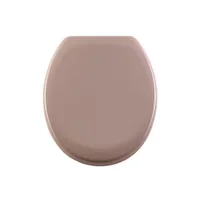 diaqua® Toilettensitz Barbana Absenkautomatik, Beige - Breite: 37.5 cm - Länge: 44 cm - Detailfarbe: Beige