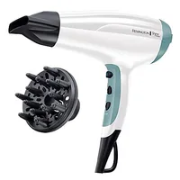 Remington Haartrockner D5216 Shine Therapy - Typ: Trockner - Diffusor: Ja - Klappbarer Griff: Nein - Spannungsanpassung: Nein - Detailfarbe: Weiss - Ionentechnologie: Ja