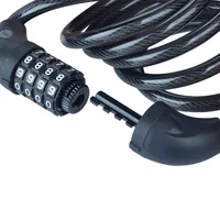 Yale YCC0/10/180/2 bike lock Black 1800 mm Cable lock