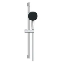 GROHE Duschsystem Vitalio Comfort 110 Chrom - Schlauchlänge: 1.75 m - Material: Metall - Kunststoff - Detailfarbe: Chrom - Anzahl Strahlarten: 2 - Ausführung: Ohne Mischer - Produktfamilie: Start