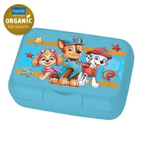 Koziol Lunchbox Candy L, Paw Patrol, Blau/Hellblau - Materialtyp: Biokunststoff - Unterteilungsmöglichkeit: Nein - Material: Biozirkulärer Kunststoff - Detailfarbe: Hellblau - Blau - Set: Nein - Motiv: Paw Patrol