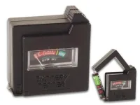 Velleman Batterietester im Taschenformat - Batterietyp: 6LP3146 / 9V E-Block / 9V - Knopfzelle - LR03 / AAA / Micro - LR14 / C / Baby - LR20 / D / Mono - LR6 / AA / Mignon - Zubehörtyp: Prüfgerät